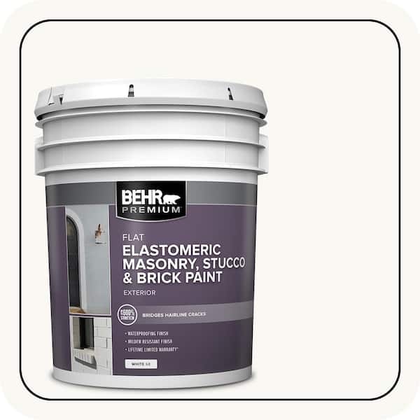 5 gal. Elastomeric Masonry, Stucco and Brick Exterior Paint