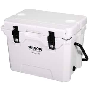 Insulated Portable Cooler, 25 qt. Holds 25 Cans, Ice Retention Hard Cooler with Heavy Duty Handle, Ice Chest Lunch Box