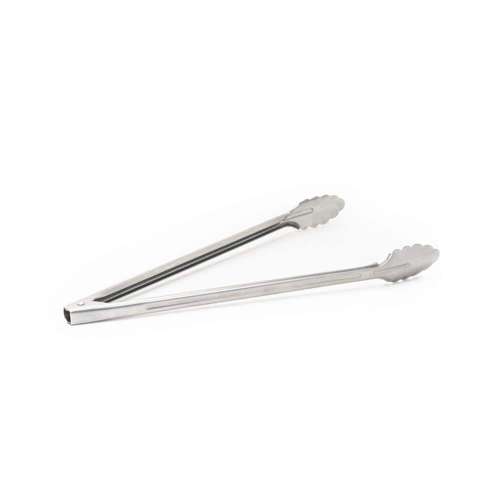 Stainless Steel 16 in Commercial Extra Heavy Utility Tongs