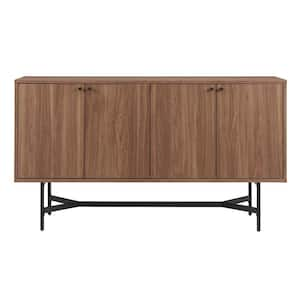 Richmond Walnut MDF 58 in. Buffet Table