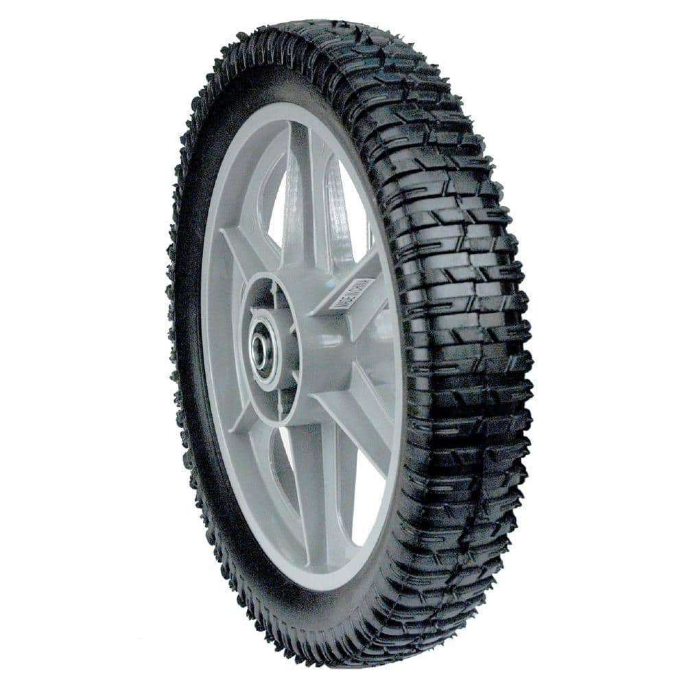 MaxPower 11.75 in. x 2 in. Spoked Plastic Wheel 335112B - The Home Depot