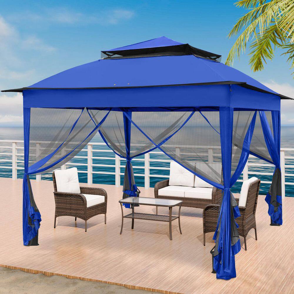 COOS BAY 11 ft. x 11 ft. Patio Portable Gazebo Pop-Up Canopy