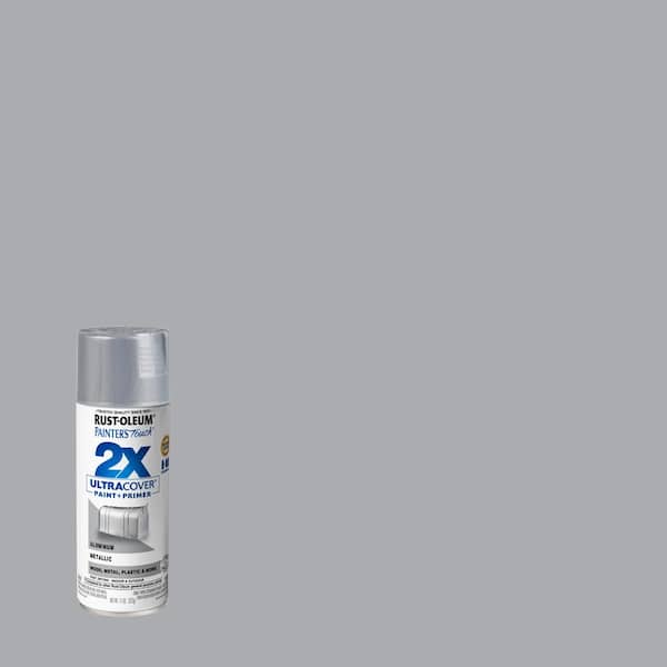 Rust-Oleum Painter's Touch 2X 12 oz. Gloss Aluminum General Purpose Spray Paint