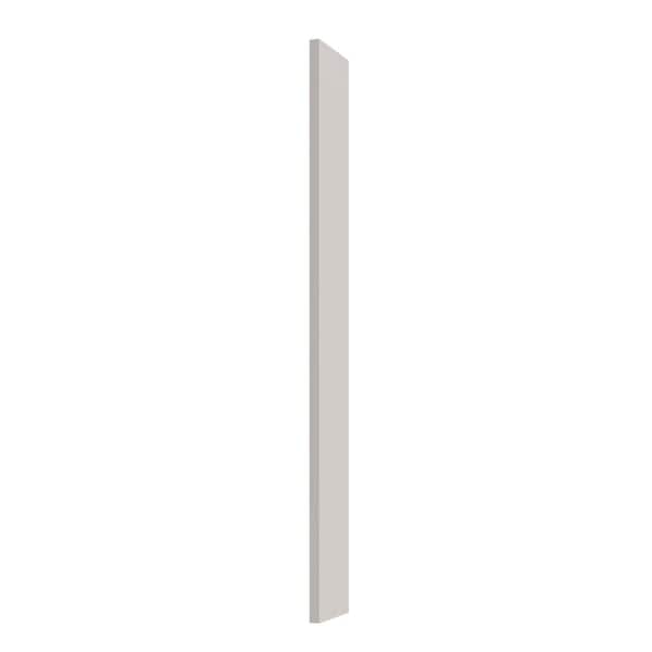 WeatherStrong Miami Shoreline Gray Matte 6 in. x 42 in. x 0.625 in. Flat Panel Stock Base Kitchen Cabinet Filler