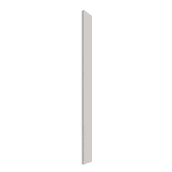 WeatherStrong Miami Shoreline Gray Matte 6 in. x 42 in. x 0.625 in. Flat Panel Stock Base Kitchen Cabinet Filler
