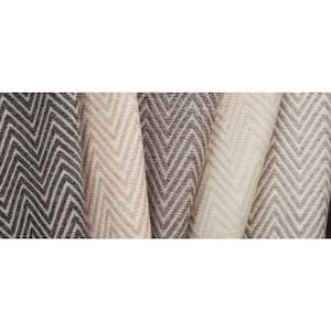 6 in. x 6 in. Pattern Carpet Sample - Ziggy - Color Ivory