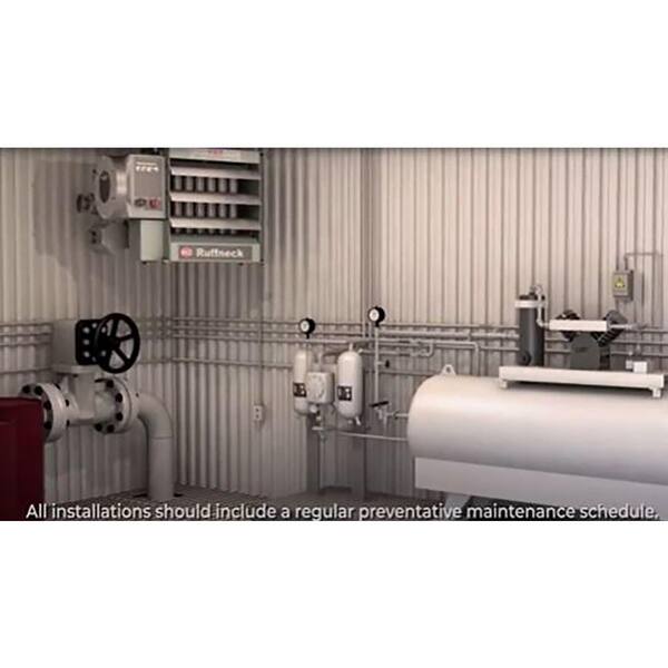 RUFFNECK FX Series 85,300 BTU Explosion-Proof Forced Air