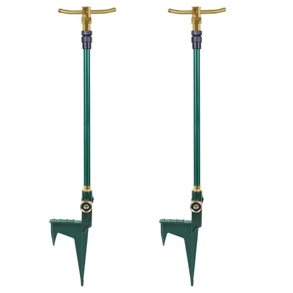 2 Pack 3-Arm 360 Degree Rotating Garden Sprinkler with Telescopic Spike, Leak-Proof Lawn Watering System price history on PriceWatchPro