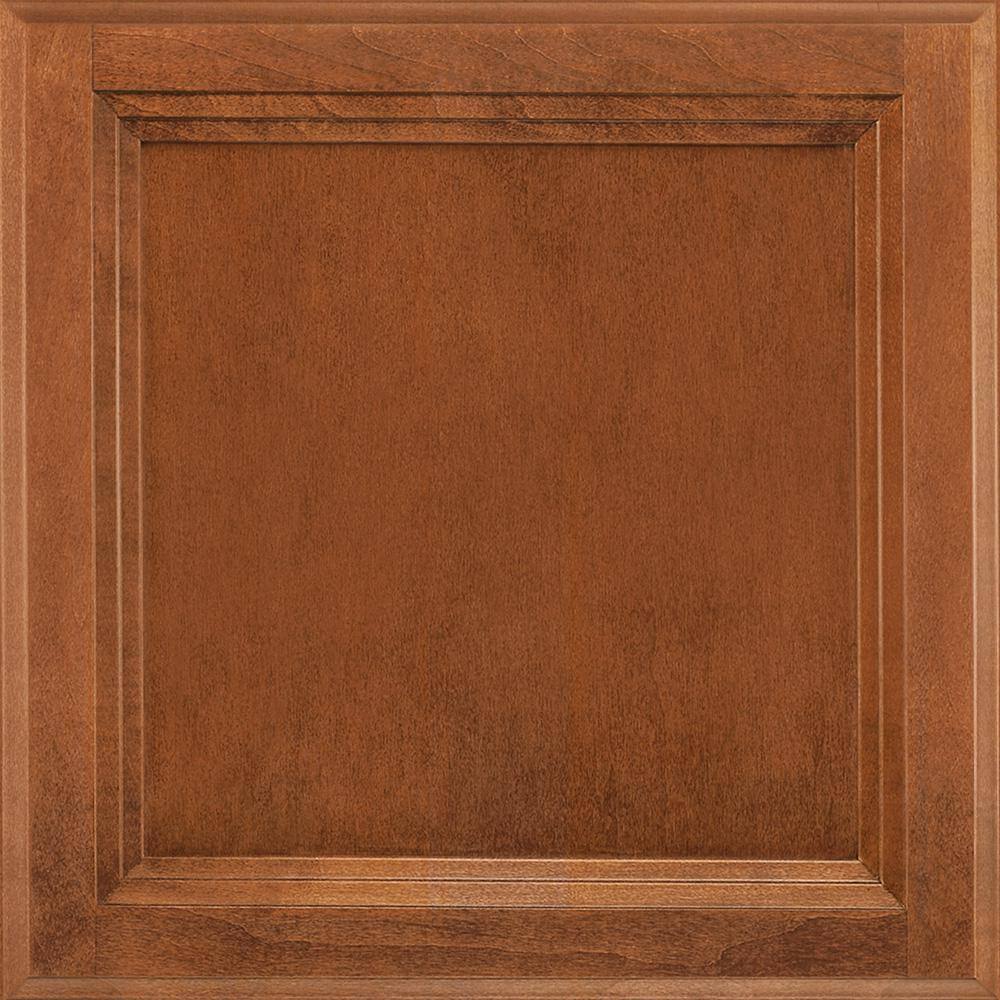 American Woodmark Ashland 12 7 8 In W X 13 In D X 3 4 In H Cabinet   Cognac American Woodmark Kitchen Cabinet Samples 99922 64 1000 