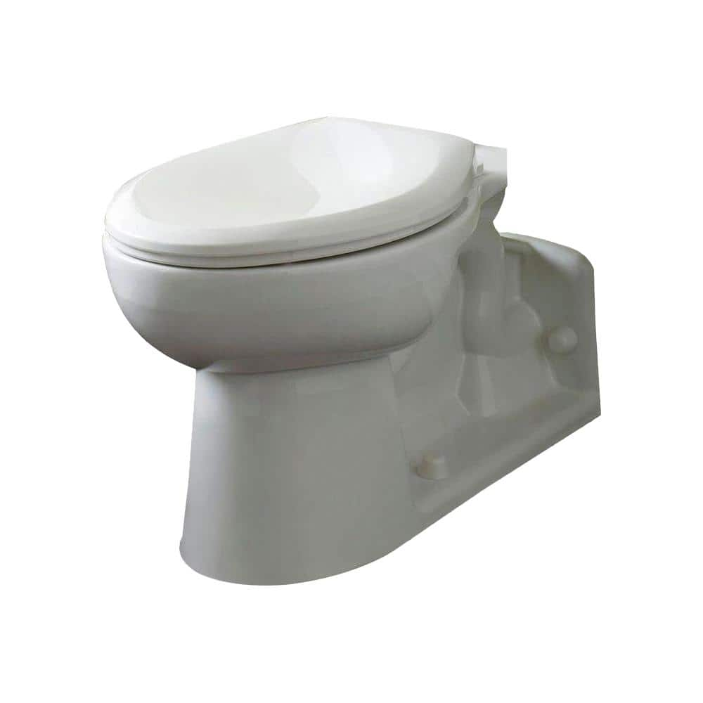 American Standard Yorkville Elongated PressureAssisted Toilet Bowl Only in White 3701.001.020