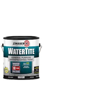 View of Zinsser 1-gal. WaterTite Mold and Mildew-Proof White Oil Based Waterproofing Paint 5001 - The ...