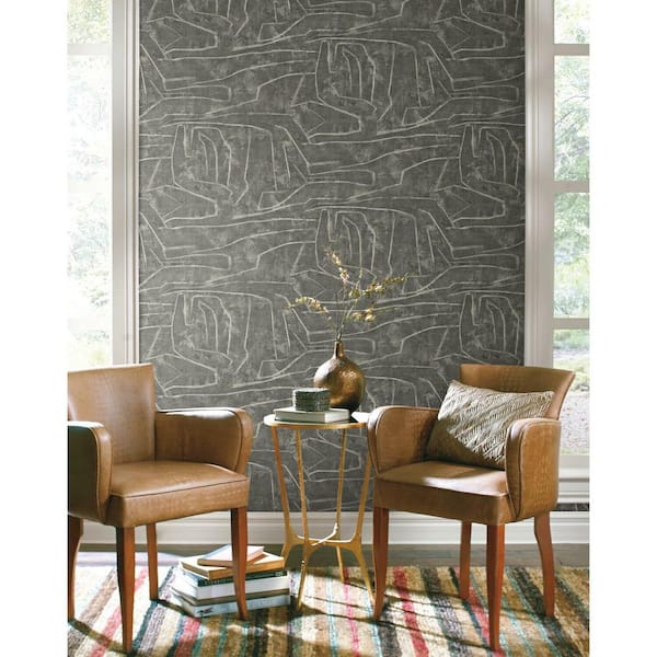 34.17 sq. ft. Urban Chalk Peel and Stick Wallpaper