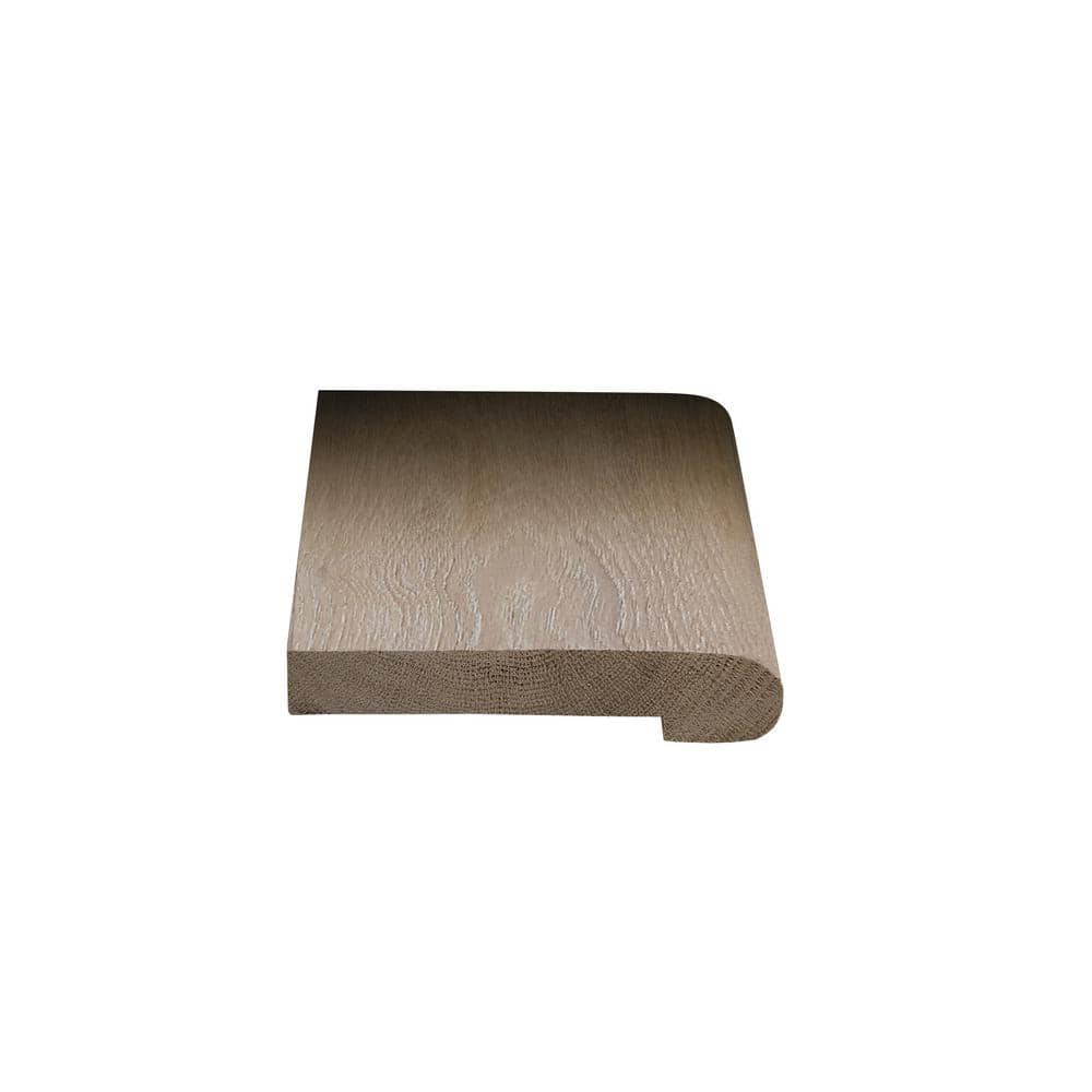 Timber Wolf 1/2 in. Thick x 2-3/4 in. Width x 78 in. Length Flush Stair Nosing European White Oak Hardwood Trim -  ASPEN FLOORING, PHXCF208NS