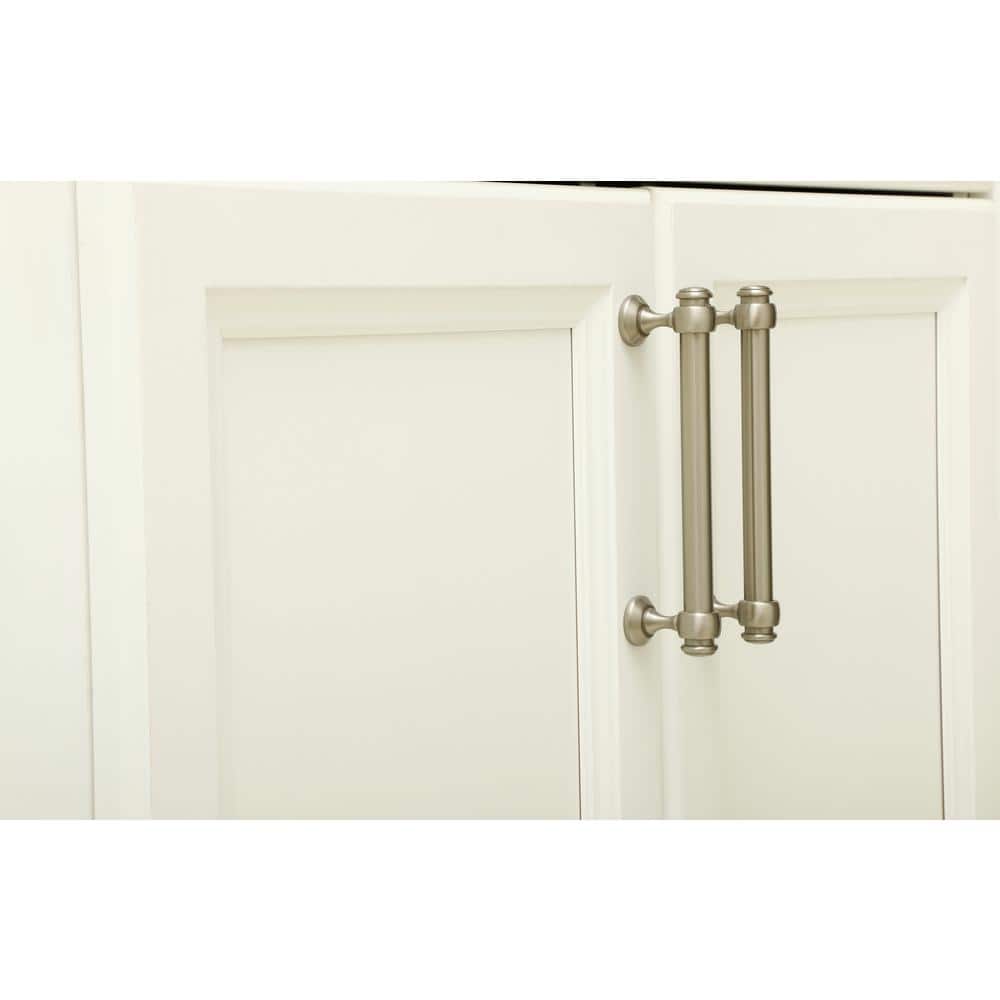 8-Inch Brushed Nickel Modern Cabinet Bar Pull