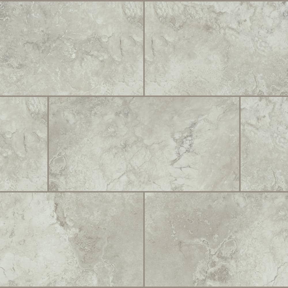 Inverness Travertine 22 MIL x 18.5 in. W x 37 in. L Click Lock Waterproof Vinyl Tile Flooring (19.1 sq. ft./case) price history on PriceWatchPro