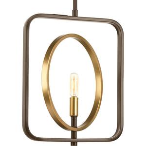 Swing 1 -Light Antique Bronze Pendant