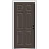 MMI Door 36 in. x 80 in. 6-Panel Right-Hand Inswing Classic Painted  Fiberglass Smooth Prehung Front Door Z024082R - The Home Depot