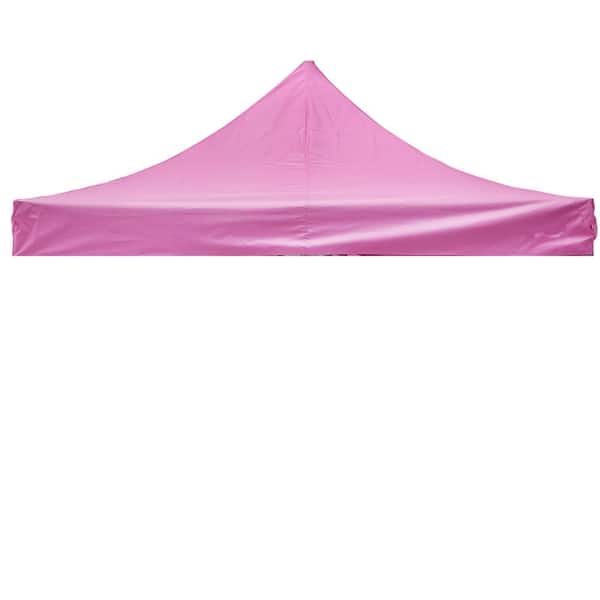 10 ft. x 10 ft. Pink Patio Pop Up Canopy Tent Replacement Cover