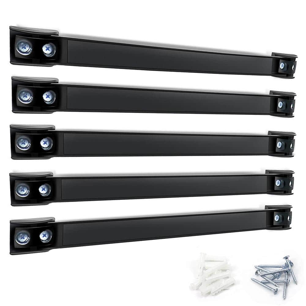 12 in. Alloy Steel Heavy Duty Magnetic Tool Holder for Garage Kitchen Garden (5-Pack) price history on PriceWatchPro