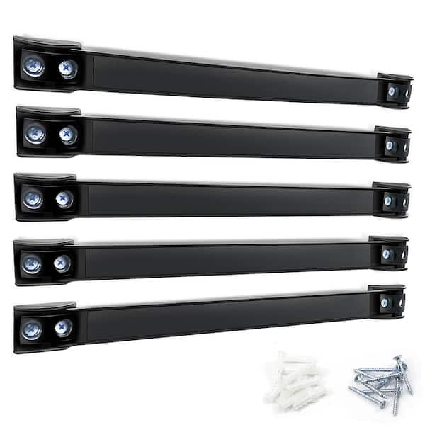 Angel Sar 12 in. Alloy Steel Heavy Duty Magnetic Tool Holder for Garage Kitchen Garden (5-Pack)