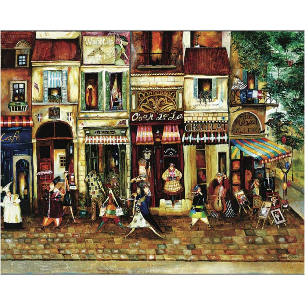 ENTRY] Streets of France by Hart Puzzles, 1000 Pieces (The puzzle I won  last month!) : r/Jigsawpuzzles