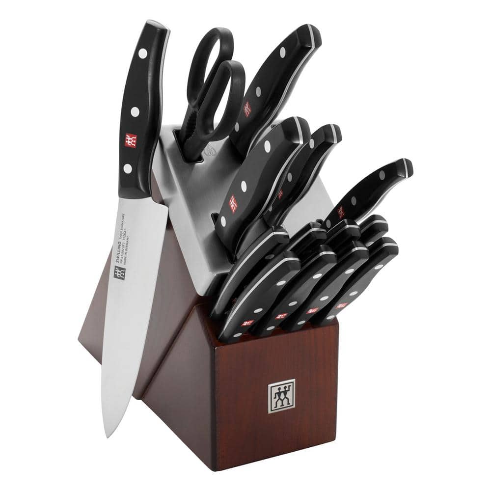 sora_neco22 ZWILLING セラミック包丁 セット ZWILLING Twin Signature Stainless Steel 15-Piece Self-Sharpening