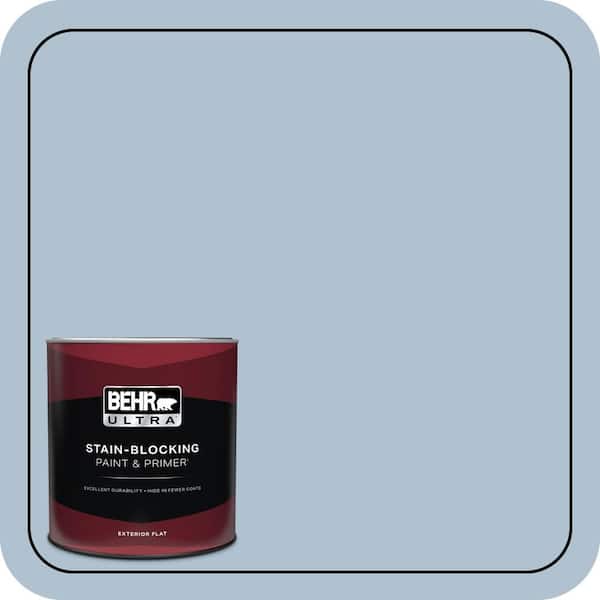 BEHR ULTRA 1 qt. #S510-2 Boot Cut Flat Exterior Paint & Primer