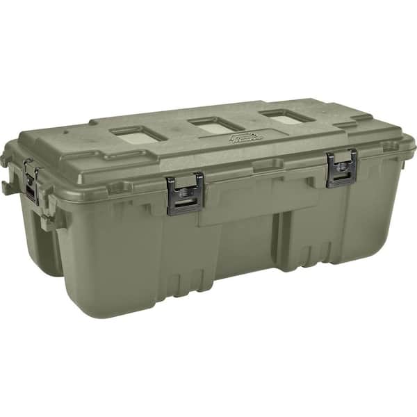 Plano 108 Qt Sportsman Trunk Olive Green 181976 - The Home Depot
