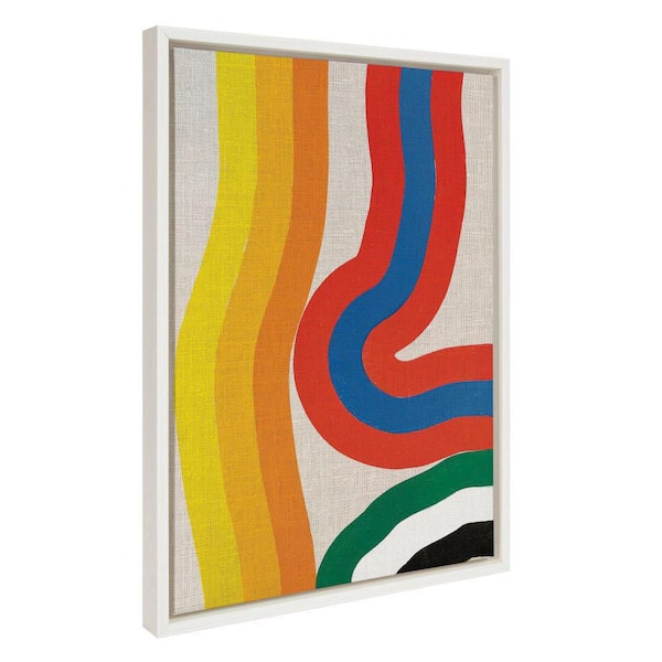 Kate and Laurel Sylvie "It Depends on What You See" by Amber Vittoria Framed Art Print 18 in. x 24 in.