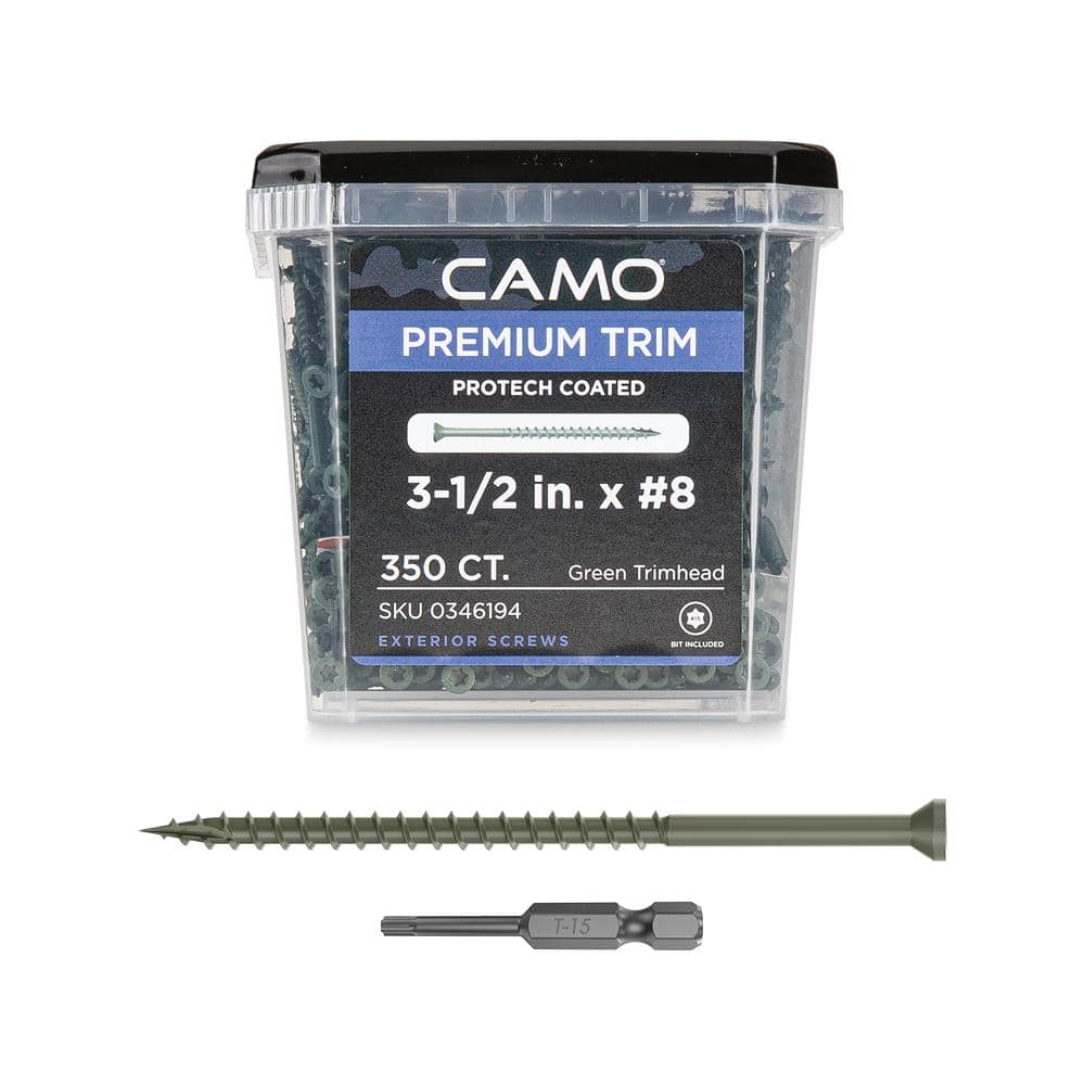 3-1/2 in. #8 ProTech Green Premium Star Drive Trim Screws (350-Count) price history on PriceWatchPro