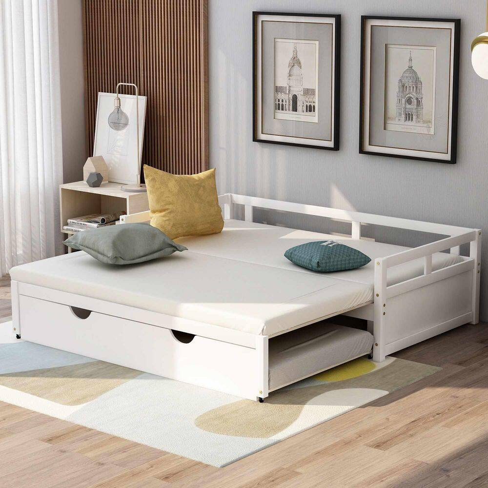 White Twin Daybed with Trundle price history on PriceWatchPro