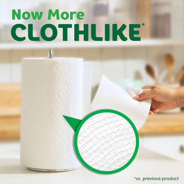 Bounty White, Select-A-Size Paper Towels (6 Double Plus Rolls 