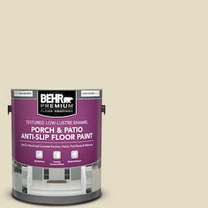 1 gal. #770C-2 Belvedere Cream Textured Low-Lustre Enamel Interior/Exterior Porch and Patio Anti-Slip Floor Paint