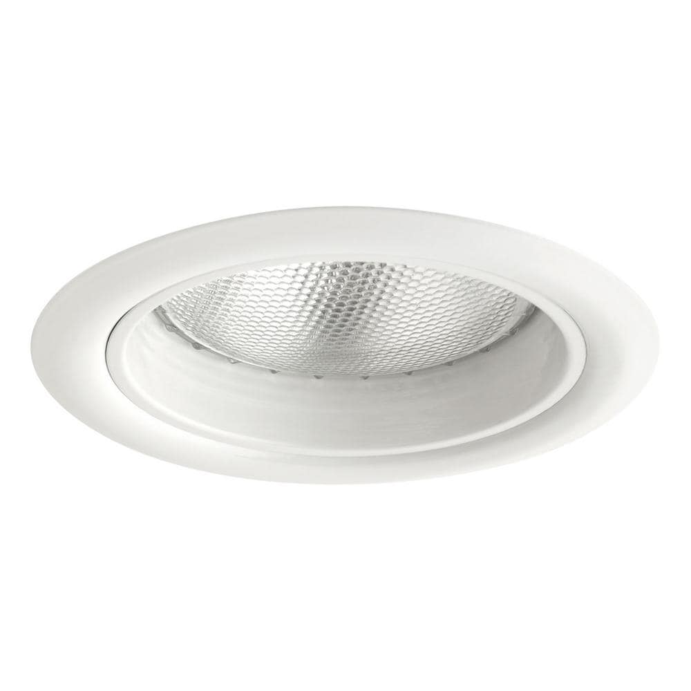 5-Inch White Aluminum Indoor/Outdoor Recessed Lighting Kit
