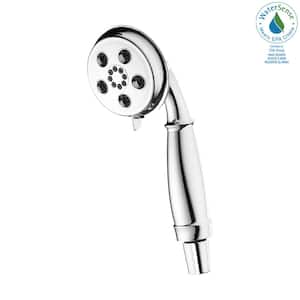 3-Spray Patterns Wall Mount Handheld Shower Head 1.75 GPM 3.31 in . with H2Okinetic in Chrome