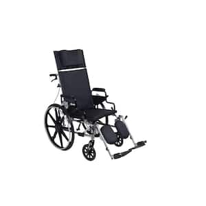 Viper Plus GT Full Reclining Wheelchair with 18 in. Seat and Desk Arms