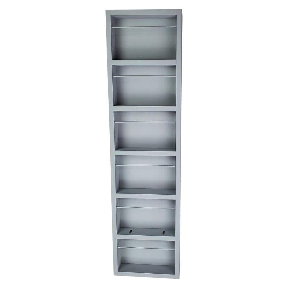 3.5 in. x 11 in. x 42 in. Malibu Primed Gray Wood Spice Rack price history on PriceWatchPro