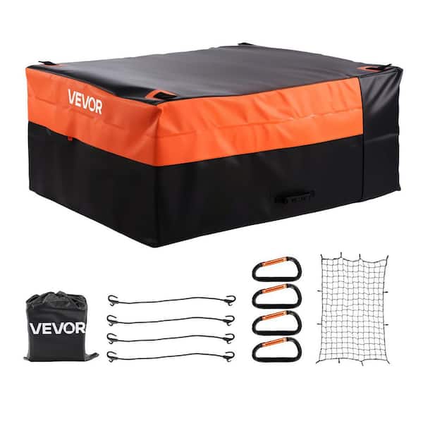 Truck Bed Cargo Bag, 840D PVC 51.18 x 40.16 x 21.85 in. (26 Cu. ft. ), Heavy Duty Bag for Truck Bed(Bungee Cords & Net)