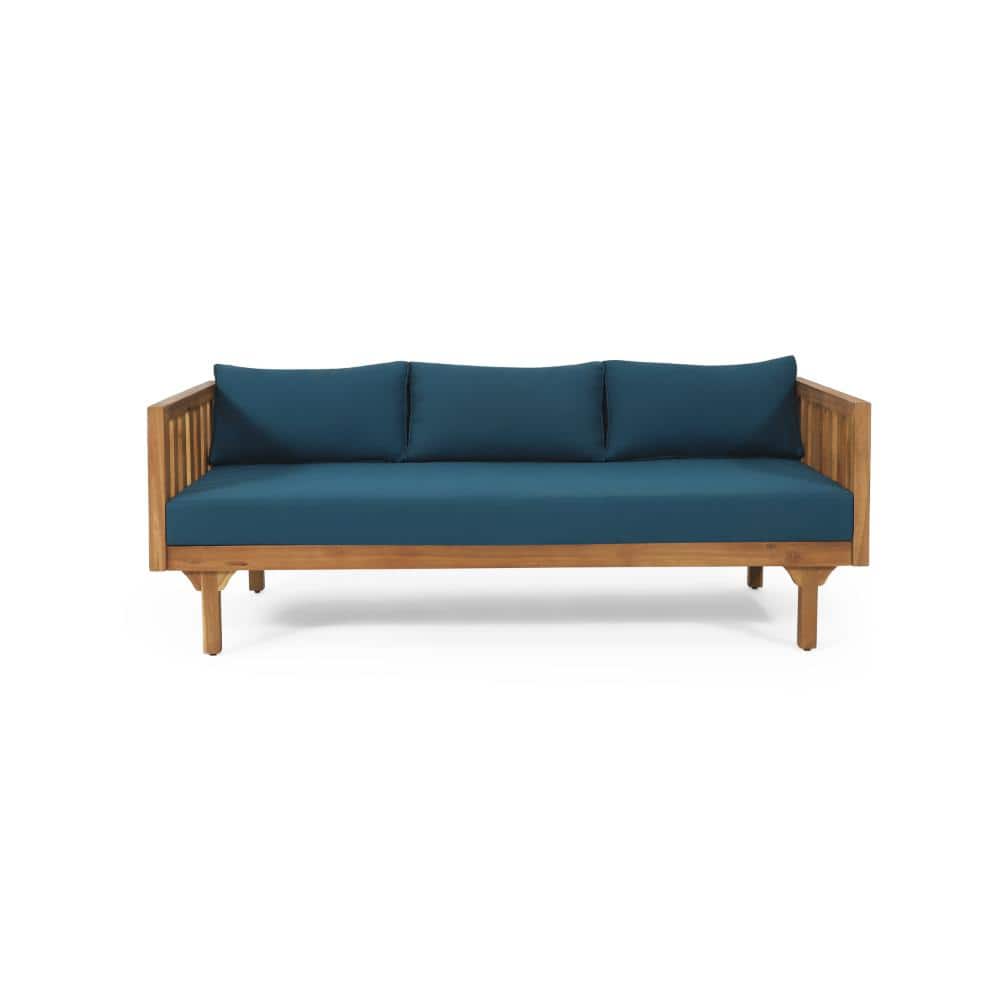 3-seater sofa bed, Outdoor Patio Furniture, With blue Cushion price history on PriceWatchPro