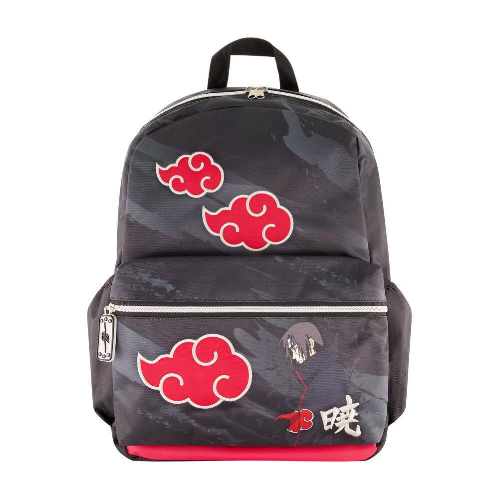 Naruto Shippuden Akatsuki Cloud Red Wash Backpack