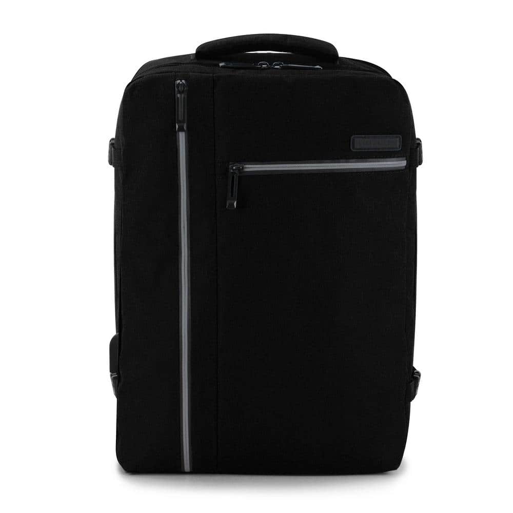 Travel Select Grayville 16.5 in. Black Multifunctional Expandable