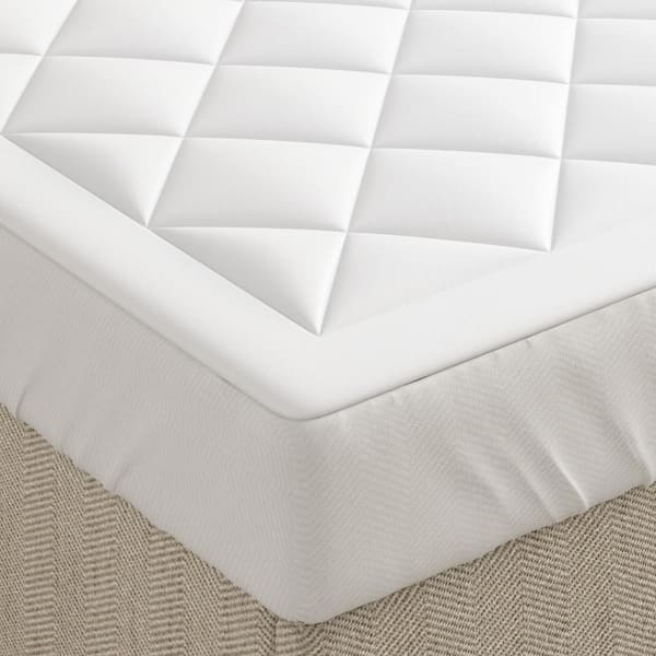 BrylaneHome Sofa Bed Mattress Topper - Full, White
