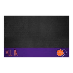 Clemson Tigers Southern Style Vinyl 42 in. Grill Mat