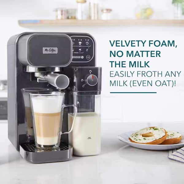 Mr. Coffee Prima Latte Luxe Single Serve Espresso Maker