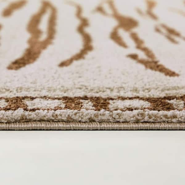 Rhea Tan 8 ft. x 10 ft. Area Rug