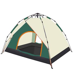 Camping Dome Tent is Suitable for 2/3/4/5 People, Waterproof, Spacious, Portable Backpack Tent, Suitable for Outdoor