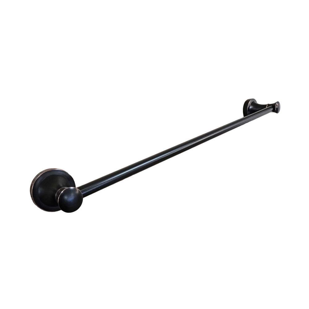 London 24'' Oil-Rubbed Bronze Wall Mounted Towel Bar