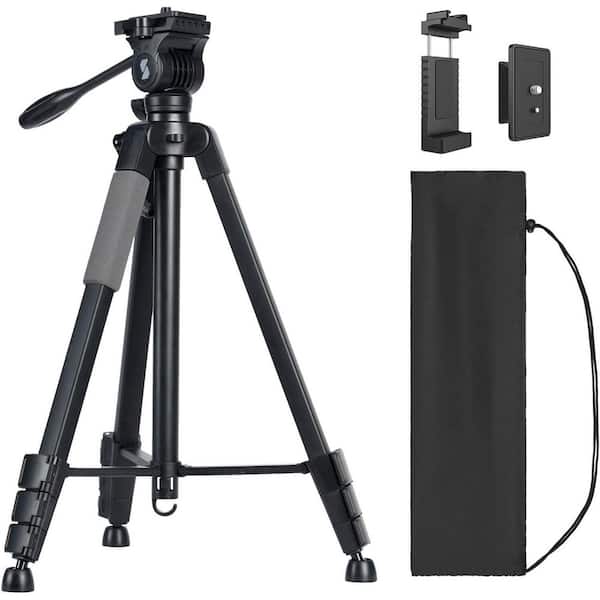 63 in. Travel Tripod Quick-Switch Mount 4KG Load