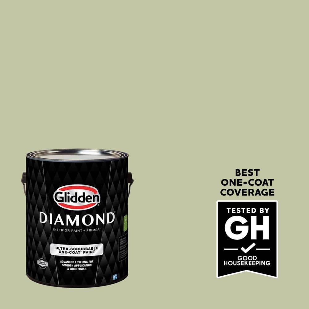 1 gal. PPG1115-4 Sage Splendor Eggshell Interior Paint with Primer price history on PriceWatchPro