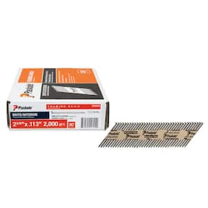 2-3/8 in. x 0.113-Gauge 30-Degree Brite Smooth Shank Paper Tape Framing Nails (2000 per Box)